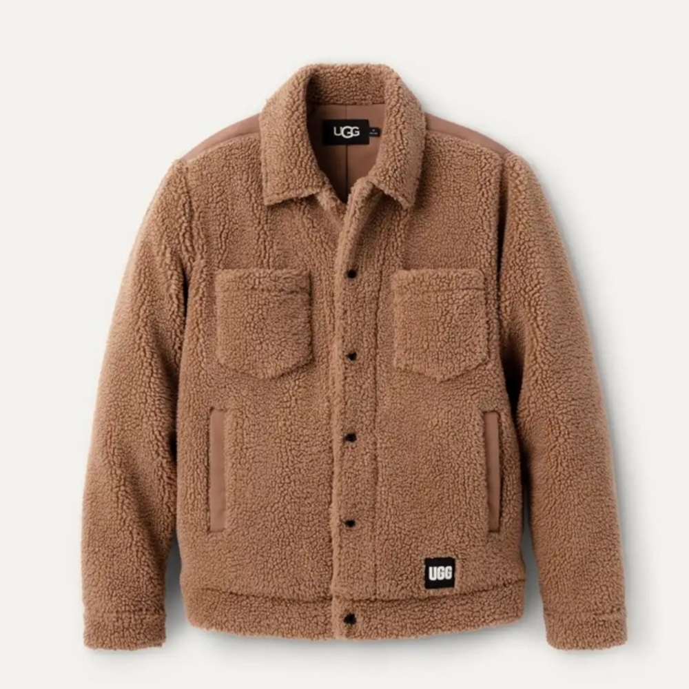 Ugg men’s Janson Sherpa Trucker Jacket xs nwt